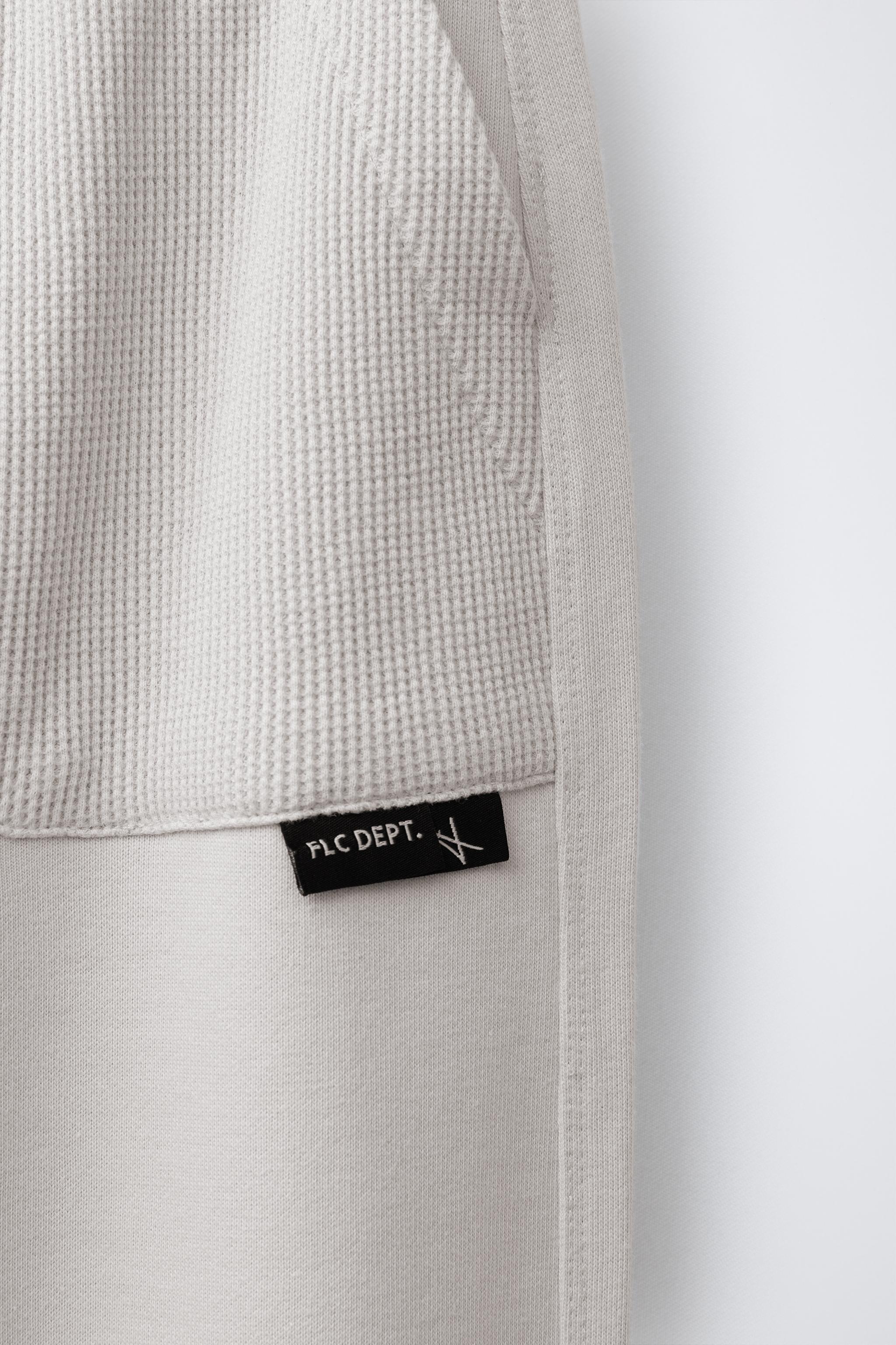 PANTALON DE JOGGING GAUFRÉ COMBINÉ